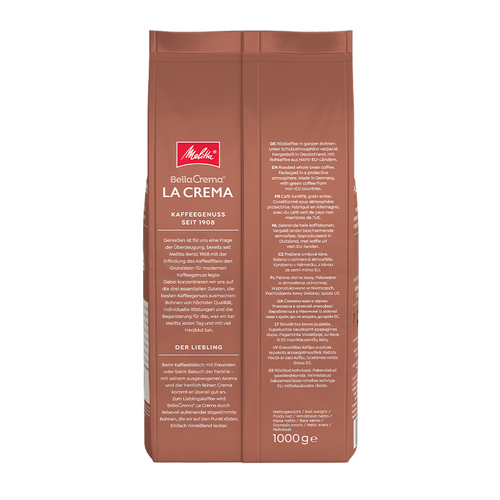 Кофе в зернах Melitta Bella LaCrema 1 кг