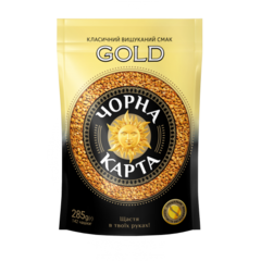 Растворимый кофе Черная карта Gold 285 г