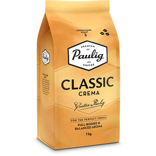 Кофе в зернах Paulig Classic Crema 1 кг