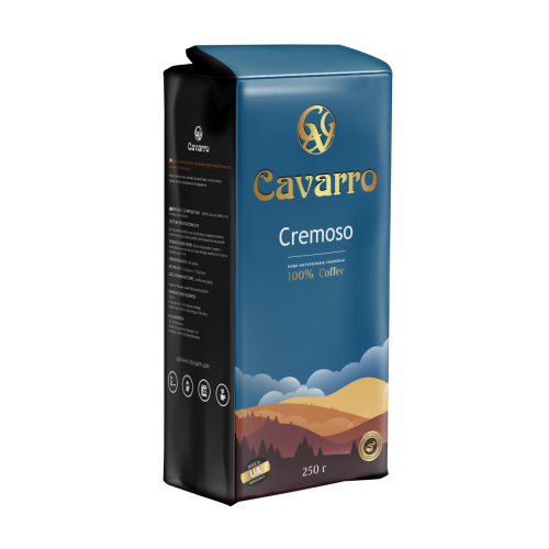 Молотый кофе Cavarro Cremoso 250 г