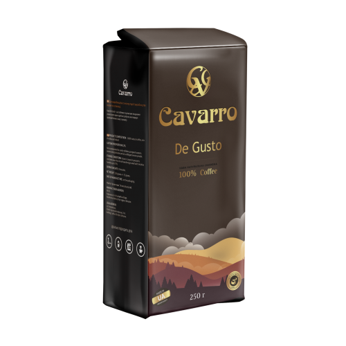 Молотый кофе Cavarro De Gusto 250 г