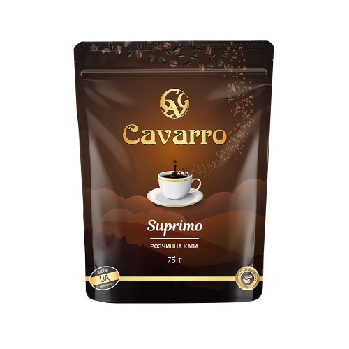 Растворимый кофе Cavarro Suprimo 75 г