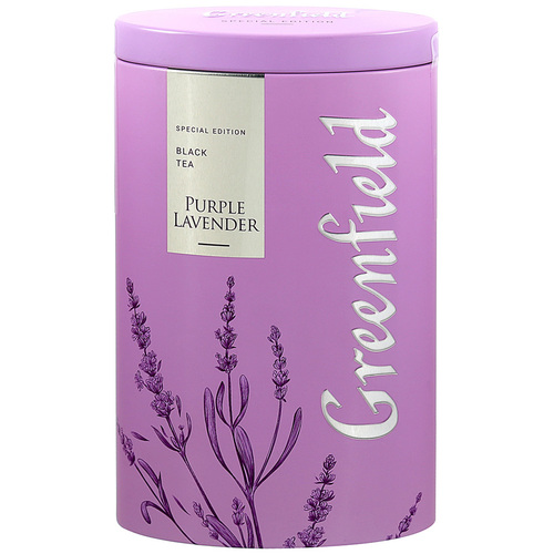 Черный чай Greenfield Purple Lavender ж/б 100 г