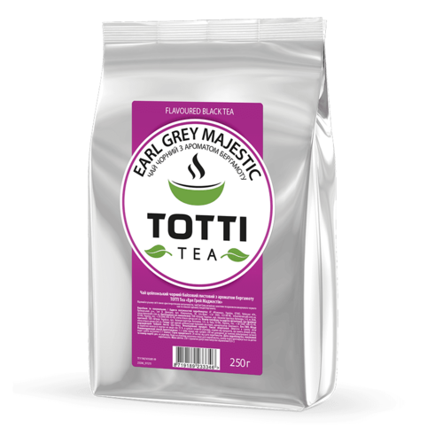 Черный чай Totti Earl Grey Majestic 250 г