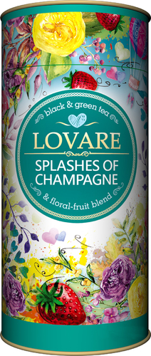 Черный и зеленый чай Lovare Брызги шампанского 80 г
