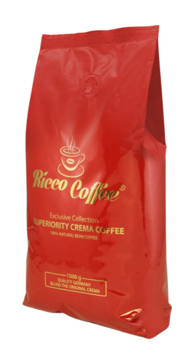 Кофе в зернах Ricco Coffee Superiority Crema Coffee 1 кг