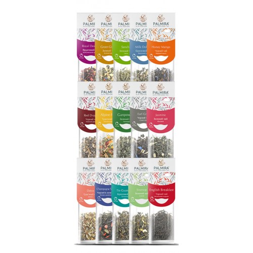 Ассорти 27 вкусов чая ТМ Palmira
