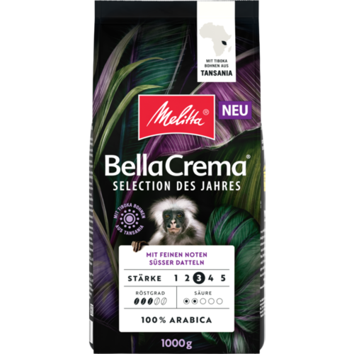 Кофе в зернах Melitta BellaCrema Selection des Jahres 1 кг