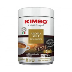 Молотый кофе Kimbo Aroma gold 100% Arabica 250 г ж/б