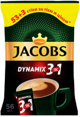 Кофе 3 в 1 Jacobs Dynamix 56 стиков