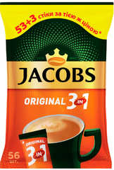 Кофе 3 в 1 Jacobs Original 56 стиков