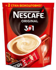 Кофе 3 в 1 Nescafe Original 52 стика