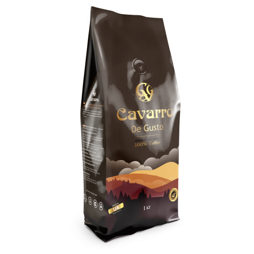 Кофе в зернах Cavarro De Gusto 1 кг