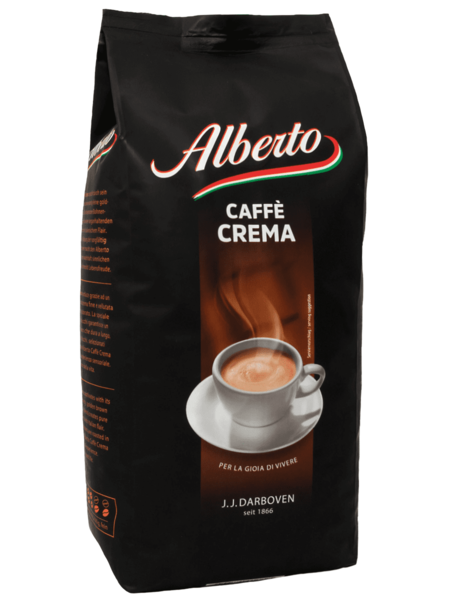 Кофе в зернах J.J. Darboven Alberto Caffe Crema 1 кг ОПТ от 8 шт.