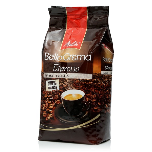 Кофе в зернах Melitta Bella Crema Espresso 1 кг Розница