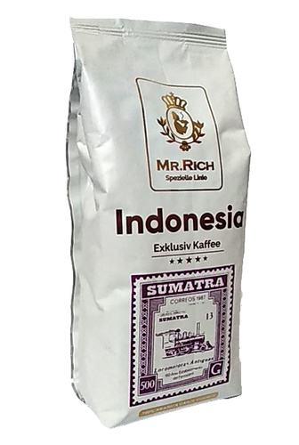 Кофе в зернах Mr.Rich Indonesia 500 г