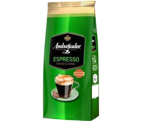 Кофе в зернах Ambassador Espresso 900 г