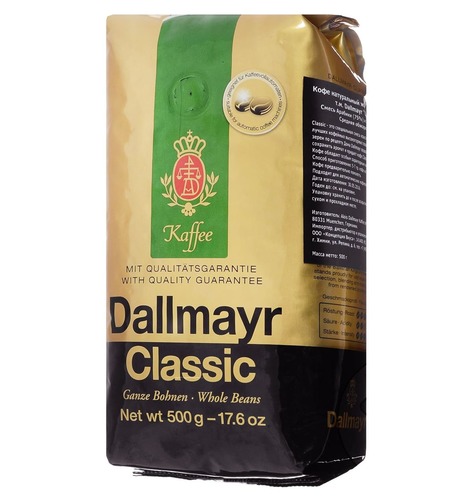 Кофе в зернах Dallmayr Classic 500 г
