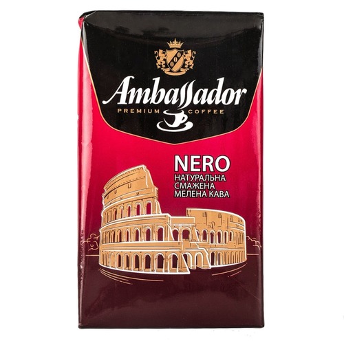 Молотый кофе Ambassador Nero 225 г