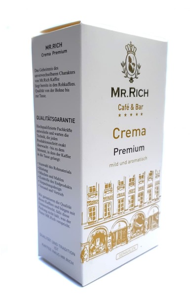Молотый кофе Mr.Rich Crema Premium 250 г Розница