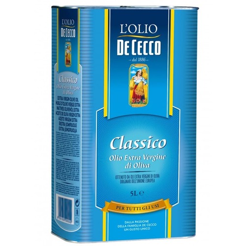 Оливковое масло De Cecco Classico Olio Extra Vergine di Oliva 5 л