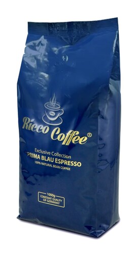 Кофе в зернах Ricco Coffee Prima Blau Espresso 1 кг