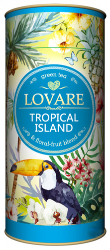Зеленый чай Lovare Тропический остров 80 г