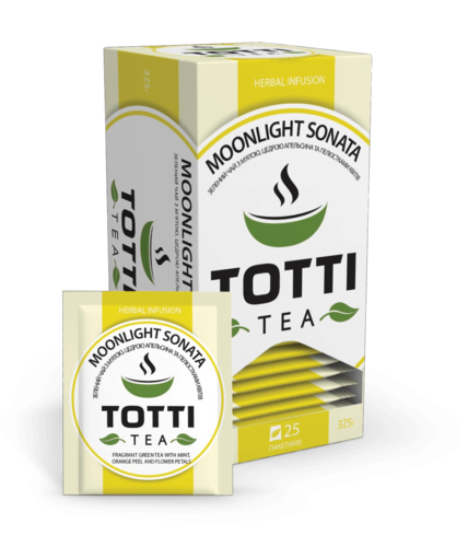 Зеленый чай Totti Moonlight Sonata 25 пакетиков 37.5 г